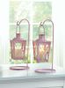 Pretty In Pink Railroad Candle Lanterns