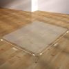 Direct Wicker Office Chair Mat for Hard Floor (30 "X 48" Rectangle), Transparent PVC Material