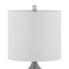 Ellipse Curved Glass Table Lamp, Set of 2