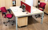 Direct Wicker Office Chair Mat for Hard Floor (30 "X 48" Rectangle), Transparent PVC Material