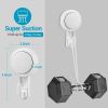 Suction Hooks Powerful Vacuum Suction Cup Hooks- Heavy Duty for Shower Waterproof Suction Hanger for Bathroom Kitchen Towel, Robe, Loofah Removable an