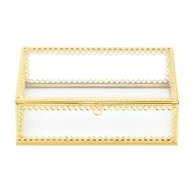 GOLD MOTIF JEWELRY BOX