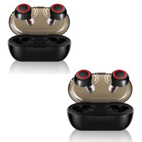 5 Core Wireless Ear Buds Mini Bluetooth Earbud Headphones Wire Less 32 Hours Playtime IPX8 - EP01 (SKU: EP01 2PCS)