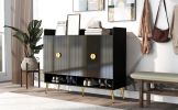 Shoe Cabinet with Doors, 11-Tier Shoe Storage Cabinet with Adjustable Shelves, Modern Wooden Shoes Shoe Storage Organizer for Entryway, Living Room, H