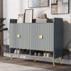 Shoe Cabinet with Doors, 11-Tier Shoe Storage Cabinet with Adjustable Shelves, Modern Wooden Shoes Shoe Storage Organizer for Entryway, Living Room, H