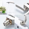 Bathroom Sink Faucet, Unique Design Single Handle Single Hole Lavatory Faucet
