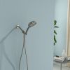 4.7in. 7 Modes Spray ABS High Pressure Handheld Shower Head with Stainless Steel Shower Hose