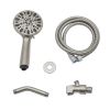 4.7in. 7 Modes Spray ABS High Pressure Handheld Shower Head with Stainless Steel Shower Hose