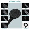 4.7in. 7 Modes Spray ABS High Pressure Handheld Shower Head with Stainless Steel Shower Hose