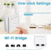 WiFi Extender - 5G WiFi Repeater Internet Booster with Ethernet Port - 1200Mbps WPS WiFi Extenders Signal Booster for Home - Covers 4000sq.ft 35 Devic
