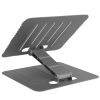 Laptop Stand Riser Stepless Angle Adjustable Ergonomic Notebook Holder Heat Dissipation Notebook Elevator for Laptop Tablet Drawing Board up to 15.6in